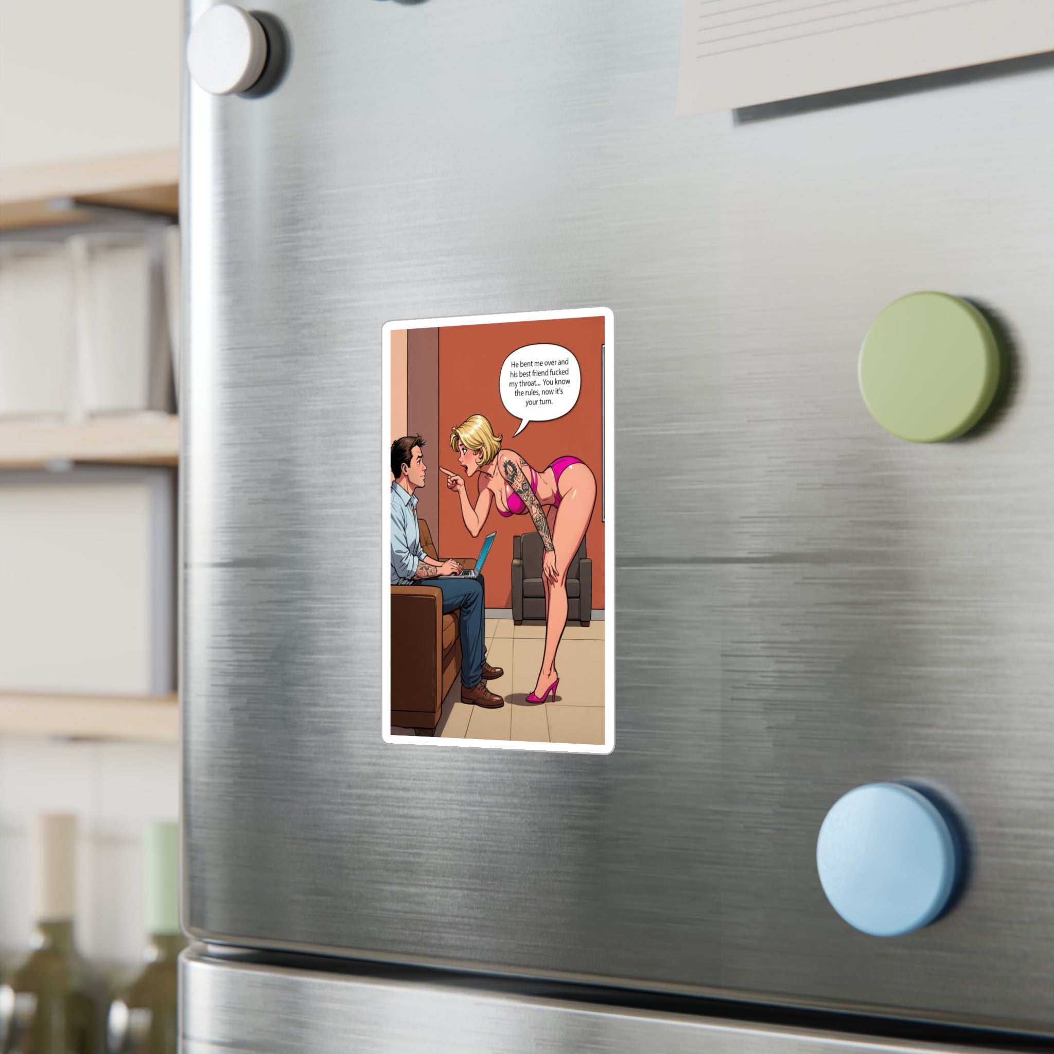 He Knows The Rules | Vinyl Decal