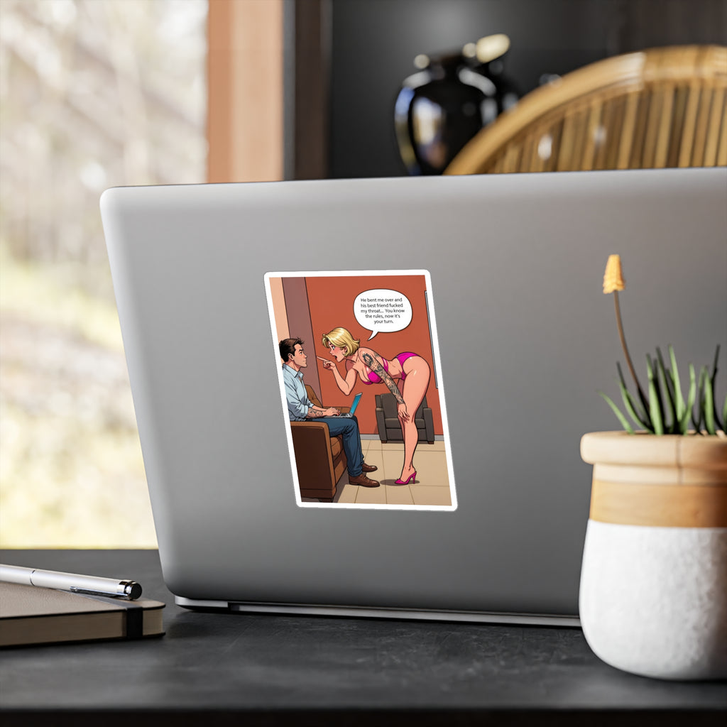 He Knows The Rules | Vinyl Decal