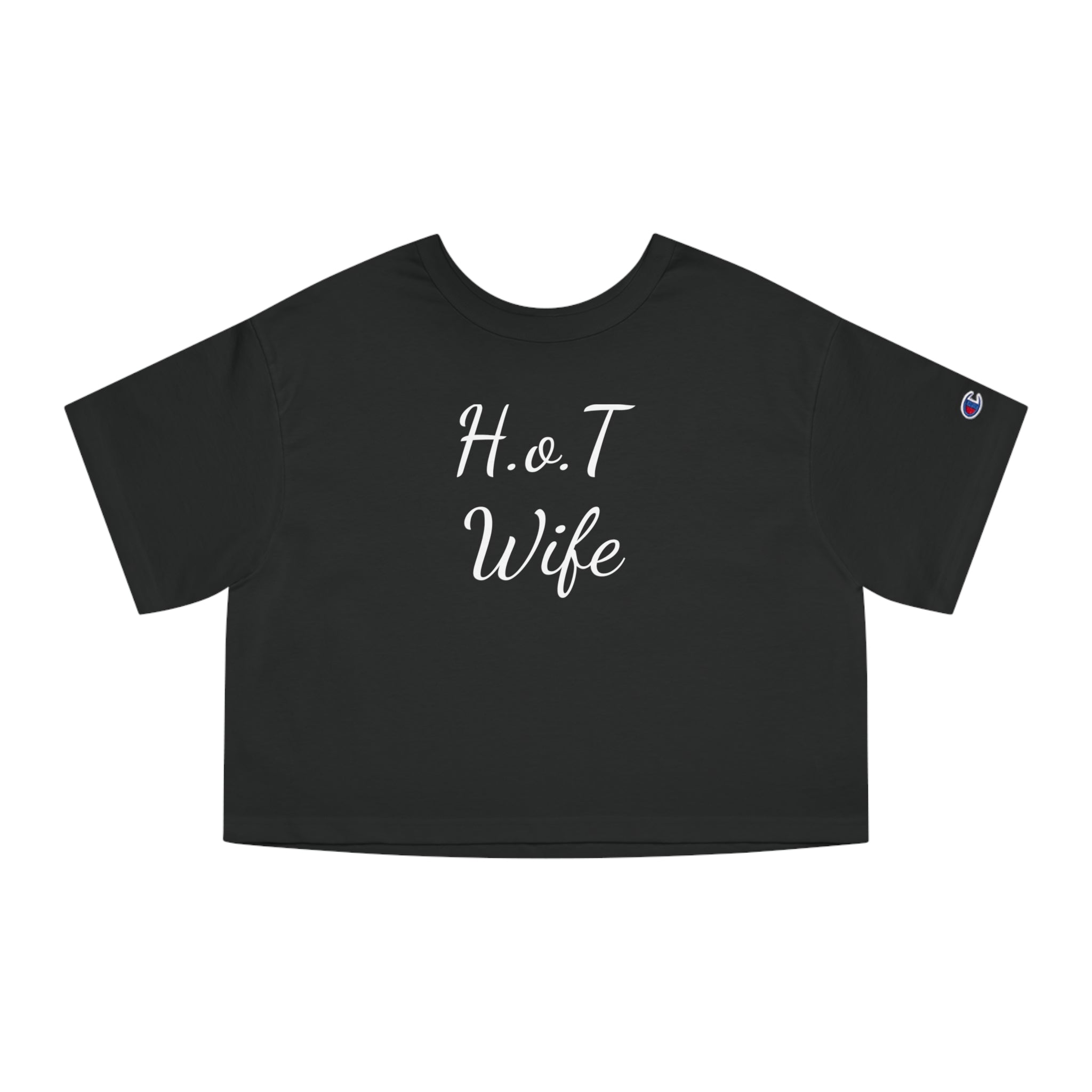H.O.T. Wife Cropped T-Shirt for Stylish Women