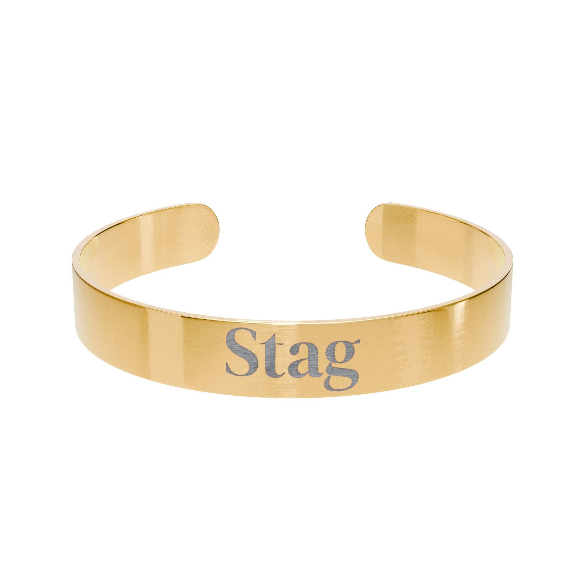 Stag & Vixen | Engraved Cuff Bracelets