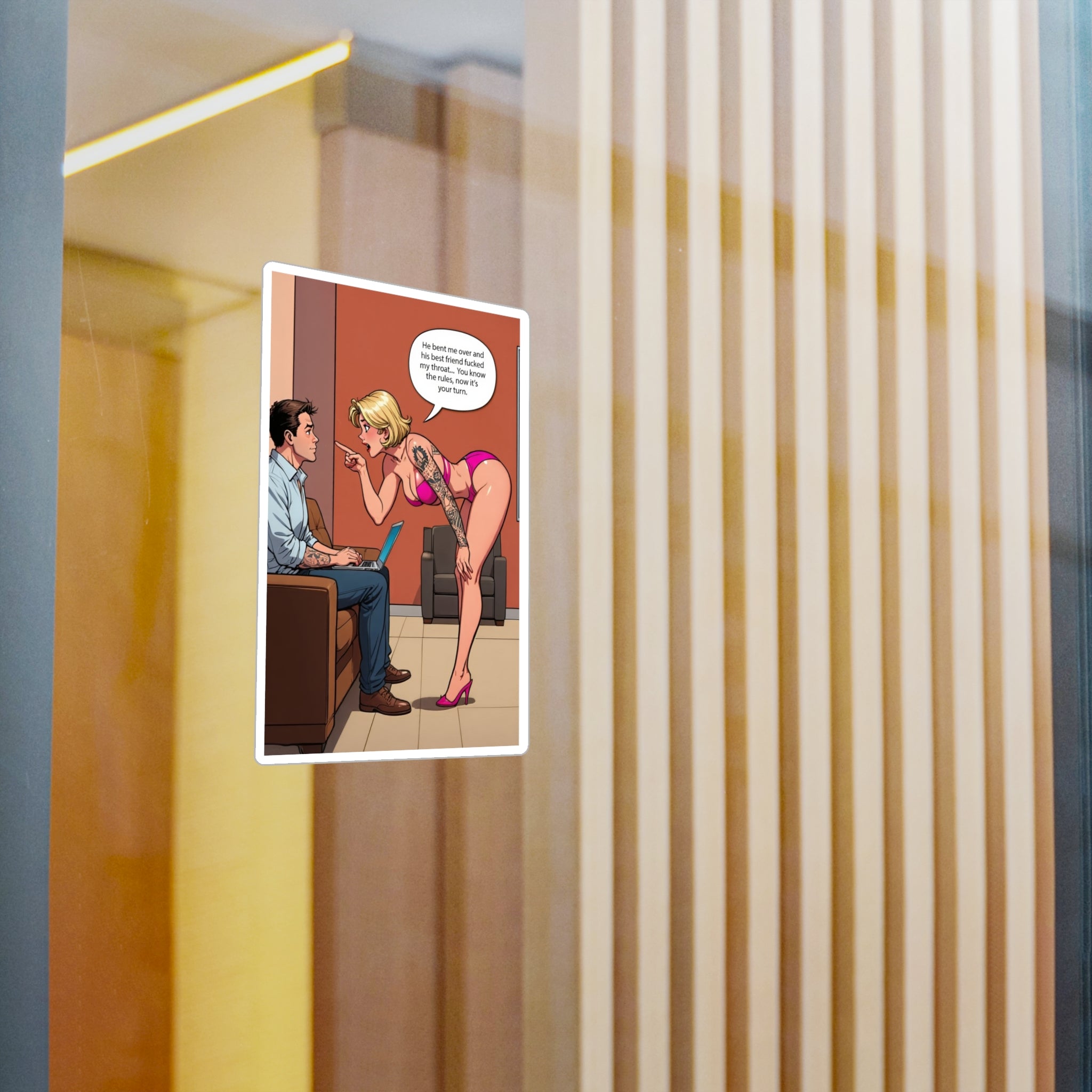 He Knows The Rules | Vinyl Decal