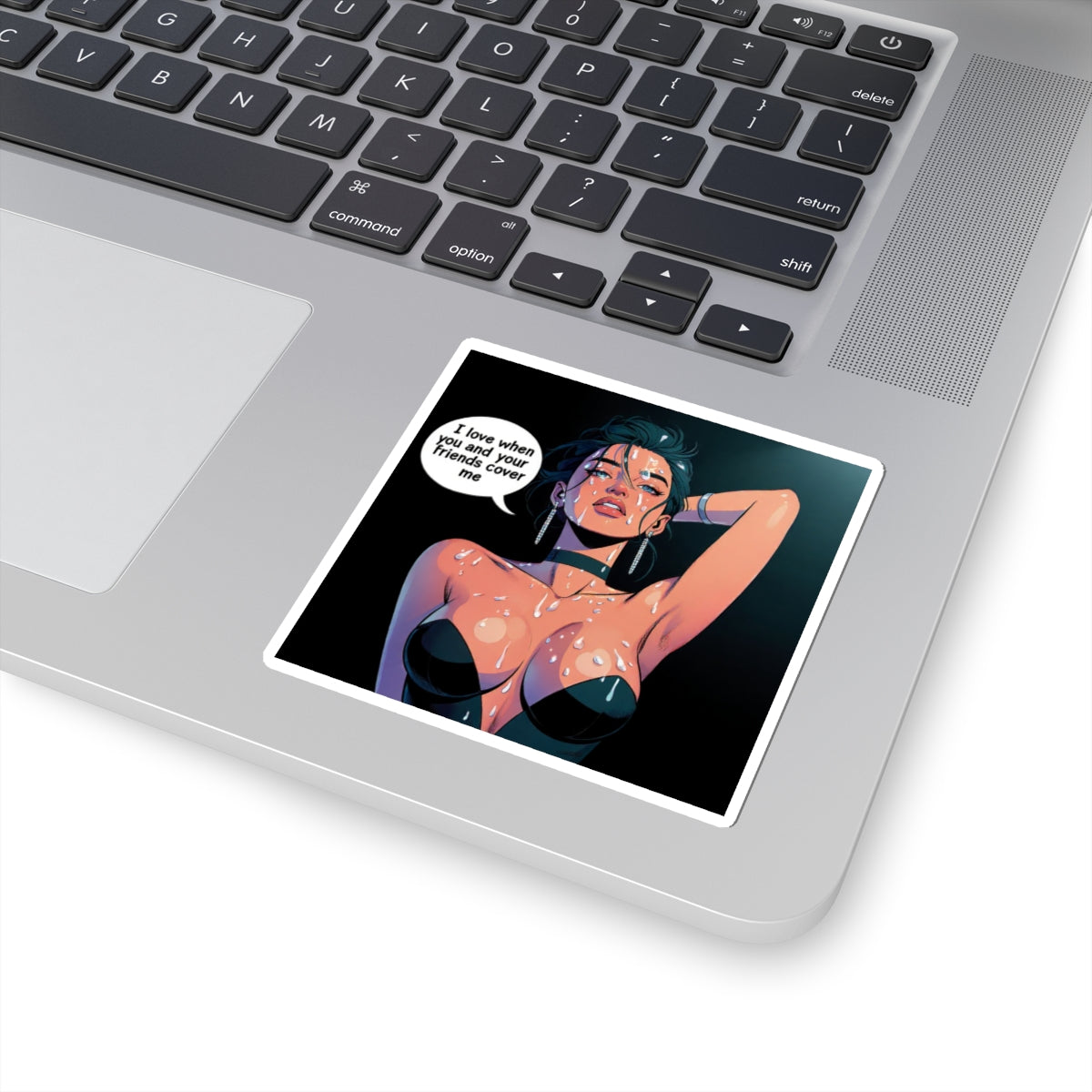 "Cover Me" Vixen | Kiss-Cut Sticker
