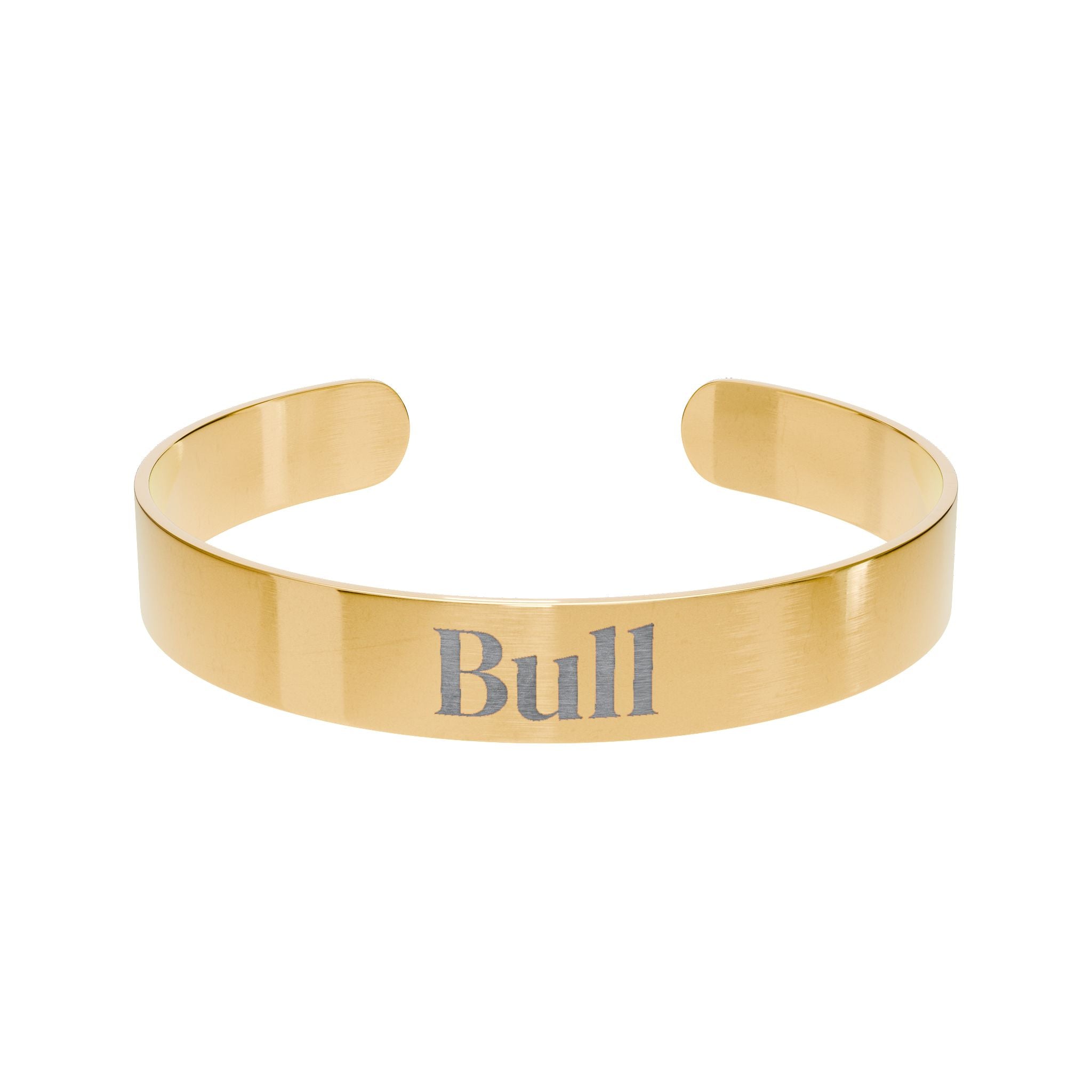 For You Bull | Engraved Bracelet