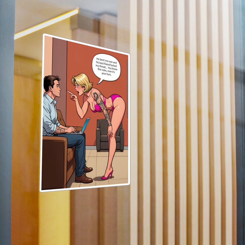 He Knows The Rules | Vinyl Decal